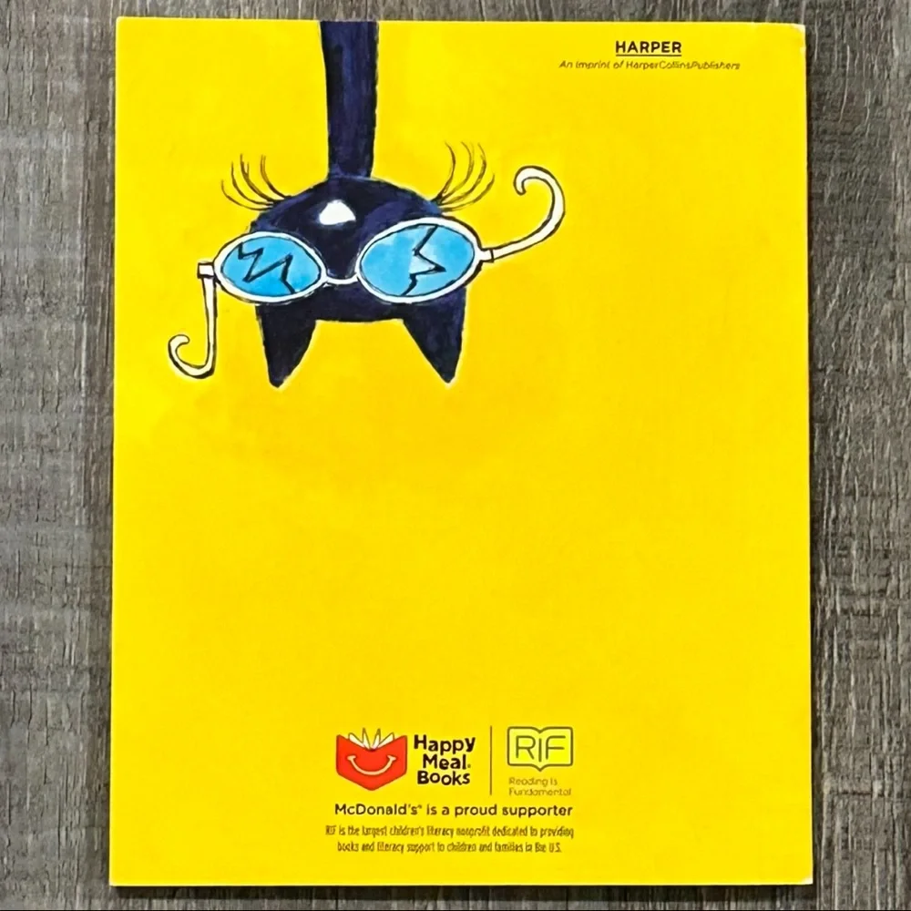 💞 Pete The Cat And His Magic Sunglasses Children’s Happy Meal Book